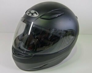 ［SJi］OGK KABUTO カブト ヘルメット FF-RⅢ　マットブラック　Lサイズ (59~60cm未満)　自動二輪　オートバイ　現状品