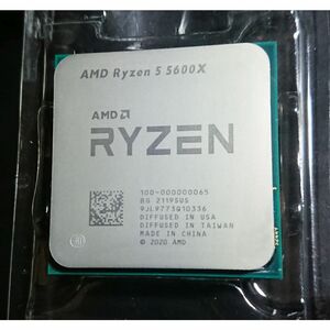 CPUのみ AMD Ryzen 5 5600X 取外し前まで動作品