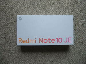 09575 Redmi Note10 JE XIG02SSA 4GRAM 64GROM chrome silver unopened new goods 