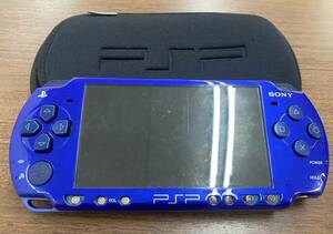 【M】動作未確認☆ PSP ☆ プレイステーションポータブル PSP-2000 ブルー 本体のみ 