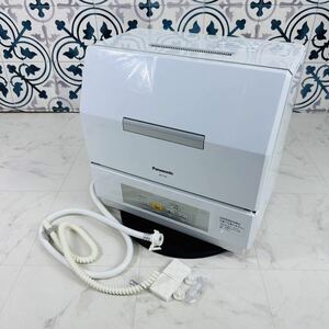 Panasonic パナソニック NP-TCR4-W 電気食器洗い乾燥機　食洗機　食器洗い機　動作品　家庭用　2019年製　中古　プチ食洗