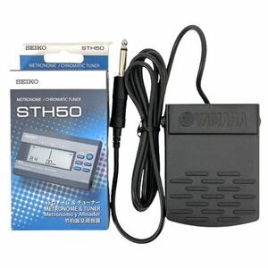 [SEIKO/ Seiko ]STH50 metronome & tuner [ unused ] Yamaha foot switch *7229A