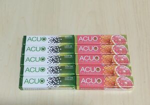【10個】ロッテ アクオ ACUO ピンクグレープフルーツ グリーンミント 送料無料 ポイント消化 お菓子 ガム