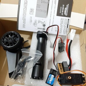  prompt decision # anonymity free shipping # box none # black #4 point # Propo receiver amplifier servo radio-controller transmitter receiver TT01 TT02 drift package YD-2 Tamiya 