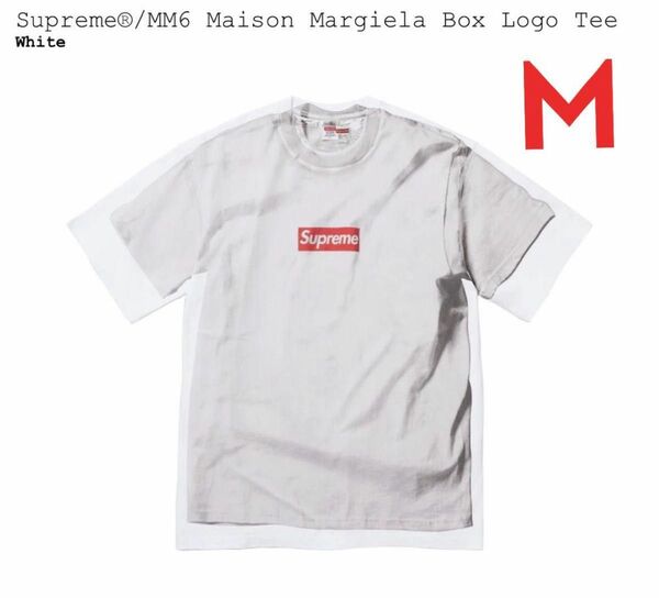 Supreme MM6 Maison Margiela Box Logo Tee Medium