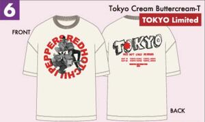 RED HOT CHILI PEPPERS The Unlimited Love Tour Tokyo Cream Buttercream-TシャツTOKYO Limited XLサイズ 2024 東京ドーム レッチリ