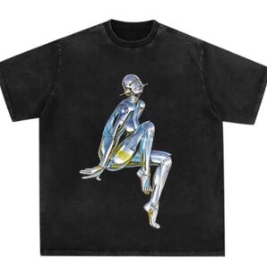 空山基 Tシャツ コピー ロボットレディ ビンテージ バンドt エアロスミス