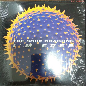 THE SOUP DRAGONS featuring Junior Reid／I'M FREE アナログ盤12インチシングルレコード