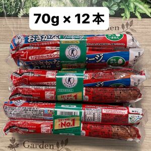 ニッスイ おさかなのソーセージ 魚肉ソーセージ 70g (大きいサイズ) 12本セット 特定保健用食品