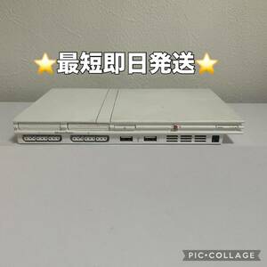 「動作品」薄型ps2 本体　動作確認済み　k691