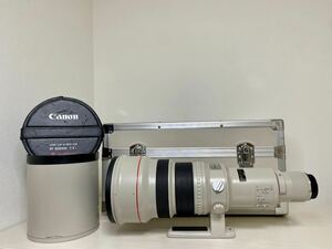 【美品】Canon LENS EF 600mm f/4 L ULTRASONIC USM キャノン 一眼レフカメラ用 レンズ フード/ハードケース付き