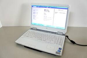 ★☆NEC ノートPC PC-LL750CS1KW☆Core i5　M460☆BIOS OK☆★