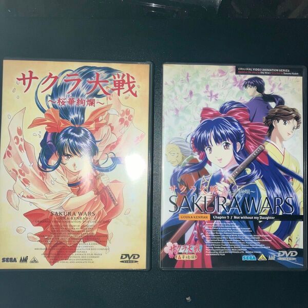 サクラ大戦 桜華絢爛 轟華絢爛 中古DVD