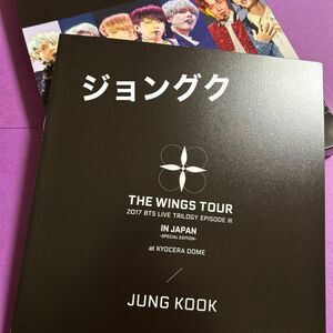 BTS THE WINGS TOUR 初回限定盤 フォトブック ジョングク