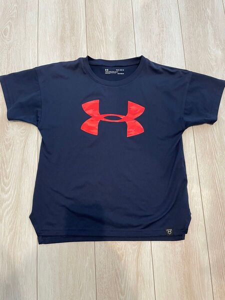 アンダーアーマー 半袖Tシャツ ロゴT キッズ 150