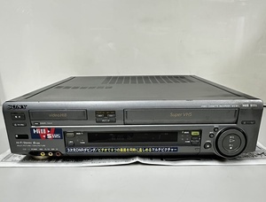 SONY Hi8/S-VHS Wデッキ 　WV-ST1 　現状品