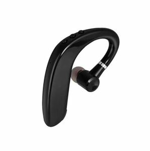送料無料　未使用品　Bluetooth 5　ヘッドセット ワイヤレスイヤホン 片耳 大容量電池 耳掛け ヘッドホン iPhone/Android適用　ブラック