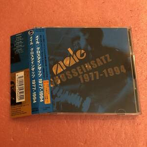 CD 国内盤 初回ボーナスディスク 帯付 メイル グロスアインザッツ 1977-1994 Male Grosseinsatz 1977-1994