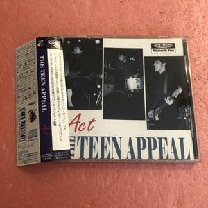 CD 国内盤 帯付 The Teen Appeal Act ティーン アピール パワーポップ