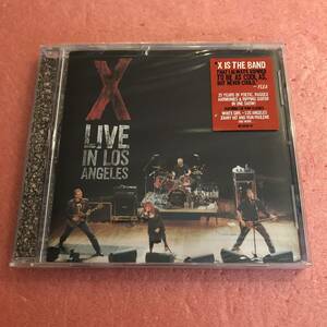 未開封 CD X Live In Los Angeles