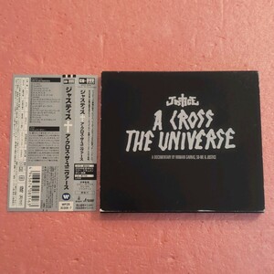 CD 国内盤 帯付 ジャスティス ア クロス ザ ユニヴァース JUSTICE A CROSS THE UNIVERSE