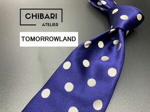 [ super-beauty goods ]TOMORROWLAND Tomorrowland dot pattern necktie 3ps.@ and more free shipping navy 0601137