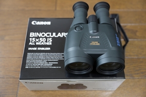 Canon　全天候型双眼鏡　BINOCULARS　15×50 IS　ALL WEATHER