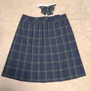 コスプレ衣装 ◆ 女子制服 リボン＆スカート 玉名女子高校 OLIVEdesOLIVE ◆ 夏生地 スカート 通学服 指定品 本物 セーラー服にも