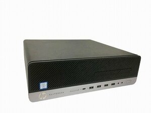 MAK400752相 HP EliteDesk 800 G4 SFF Core i7-8700 メモリ8GB HDD500GB デスクトップPC 現状品 直接お渡し歓迎