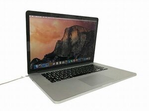 SDK162039.Apple Macbook Pro A1398 Retina 15 -inch Mid 2015 Core i7-4770HQ memory 16GB SSD256GB present condition goods direct pick up welcome 