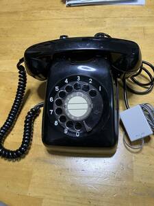  black telephone machine / Toshiba made / superior article use possibility 