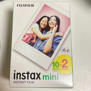 【新品未使用】チェキ用フィルム instax mini FUJIFILM×1箱(20枚)