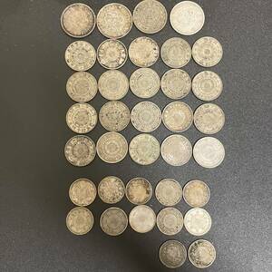 日本古銭　メダル　まとめ　50銭　銀貨　重さ　約310g 国内　旧貨幣　通貨