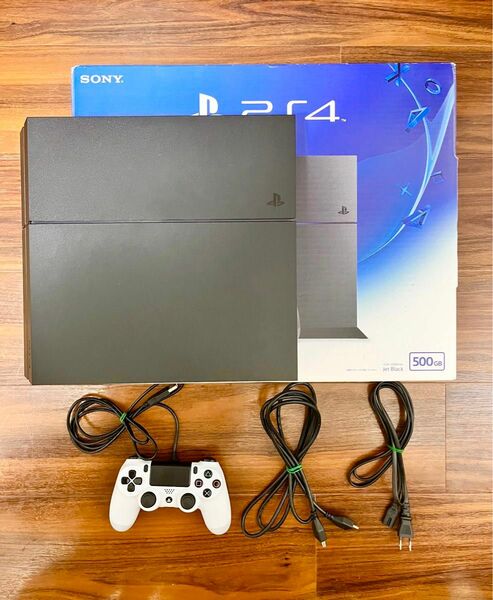 【PS4 本体】PlayStation4 ジェット・ブラック 500GB CUH-1200A B01 