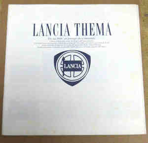  prompt decision! Lancia Thema catalog 