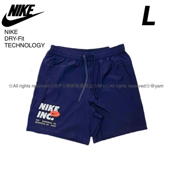 L 新品 NIKE ナイキ DRI-FIT ショートパンツ