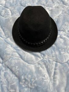 【即決早い者勝ち】NUMBER NINE ナンバーナイン STUDS HAT スタッズ ハット 帽子 ぼうし BLACK ブラック 黒色 