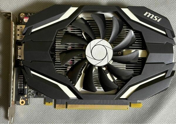 MSI NVIDIA Geforce GTX1050 2GB 補助電源なし