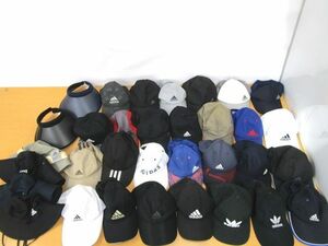 6034RNZ*adidas Adidas cap / bucket hat / safari hat / sun visor 33 point size various men's * lady's * Kids * used 