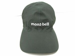 6067RNZ◎mont-bell モンベル メドーキャップ M/L ブラックオリーブ GORE-TEX ゴアテックス◎中古