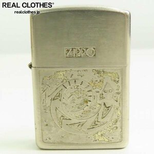 ZIPPO/ジッポー トカゲ ブラッシュド加工 1996年製 /LPL