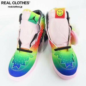 J BALVIN × AIR JORDAN 1 HIGH OG "RAINBOW" DC3481-900 （マルチカラー/ブラック/ピンク/マルチカラー）