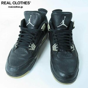 AIR JORDAN 4 RETRO LS "OREO"（2015） 314254-003 （ブラック/テックグレー/ブラック）