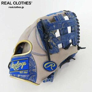 Rawlings/ローリングス HOH PAISLEY REVIVAL/ペイズリー柄 軟式 オールラウンダー グラブ/グローブ GR1FHPN55W /080