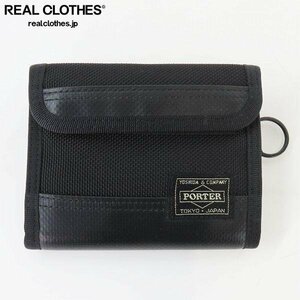 PORTER/ Porter HEAT/ heat folding twice purse / nylon wallet /000