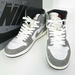 NIKE/ナイキ AIR JORDAN 1 RETRO HIGH OGエアジョーダン 1 レトロ ハイ BLACK AND SMOKE グレー DZ5485-051/28 /080