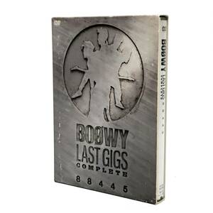 tu021 DVD BOφWY LAST GIGS COMPLETE 88445 * б/у 