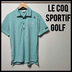 le coq sportif　ルコック　メンズ　Lサイズ　ゴルフウェア　シャツ　