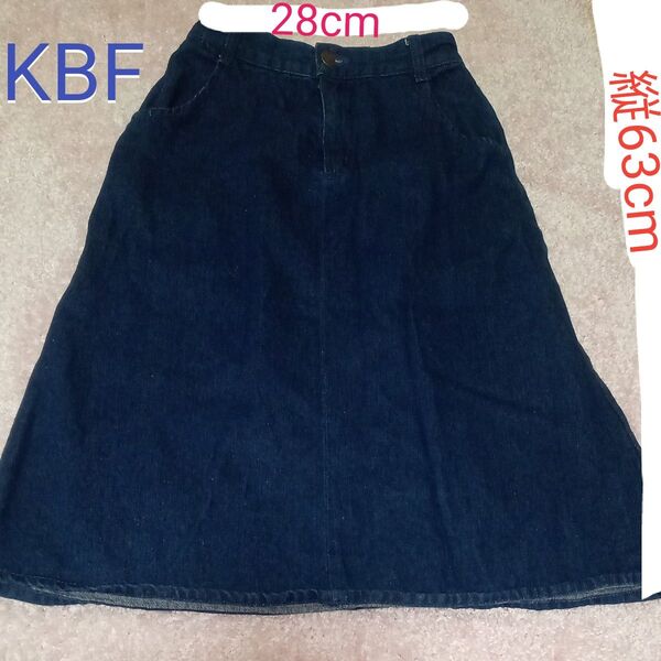 KBF デニムスカート