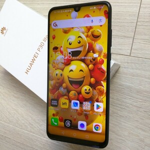 人気機種　HUAWEI P30 lite 　ブラック　　SIMロックフリー　Googleplay対応　Ymobile版　ケースはおまけします。